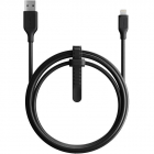 Cablu de date Sport USB Lightning 2m Negru