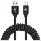 Cablu Extensibil USB Micro USB 2A 1 8m Black