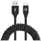 Cablu Extensibil USB Type C 3A 1 8m Black