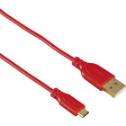 Cablu de Date Flexi Slim Micro USB Rosu