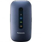 Telefon Panasonic KX TU456EXCE 2 GB buton SOS Dual SIM Albastru