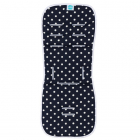 Perna cu memorie pentru carucior Navy dots Fillikid