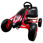 Kart cu pedale R Sport Gokart roti gonflabile G4 negru
