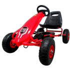 Kart cu pedale R Sport Gokart roti gonflabile G4 rosu