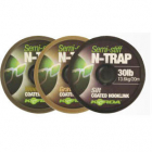 Leader N Trap Semi Stiff 20M 20Lbs Weedy Green