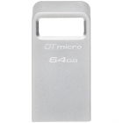 Kingston 64GB DataTraveler Micro 200MB s Metal USB 3 2 Gen 1 EAN 74061