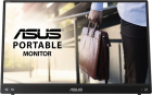 Monitor LED ASUS Portabil ZenScreen MB16ACV 15 6 inch 5 ms Negru 60 Hz