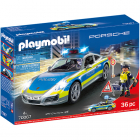 Set de Constructie Playmobil Porsche de Politie 911 Carrera 4S