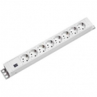 Prelungitor PDU 8 Schuko 1U 2m White