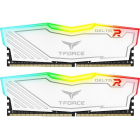 Memorie T Force Delta RGB White 32GB 2x16GB DDR4 3600MHz CL18 Dual Cha