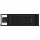 Flash Drive 64GB USB 3 2 Tip C DT70 Negru