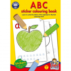 Carte de Colorat Orchard Toys cu Activitati in Limba Engleza si Abtibi