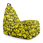 Fotoliu Puf Bean Bag tip Chill XL Smiley Galben