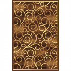 Covor modern Gold 277 12 polipropilena BCF maro bej 100 x 200 cm