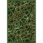 Covor modern Gold 277 32 polipropilena BCF verde bej 60 x110 cm