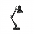 Lampa birou Colinezza halogen metal 1 x E27 negru 53 x 15 5 cm