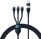 Cablu de date adaptor Baseus 3 in 1 Flash Series II CASS030103 USB C U