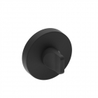 Rozeta pentru WC Gamet rotunda zamac negru 125 x 38 mm