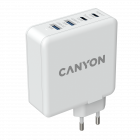 Incarcator retea Canyon H 100 GaN 100W 2x USB 2x USB C White