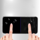 Folie Protectie iPhone 6 7 8 3D Negru