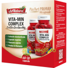 Pachet Vita Min Complex C D3 Zn Se Mg 60cps 30cps