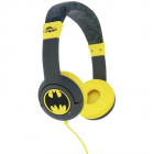 Casti pentru copii OTL Batman Signal Grey Yellow