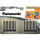 Baterie Everyday Power AA pack of 8 6 2 free