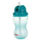 Nuby Cana cu pai anti alunecare Cu inchidere etansa Plastic 360 ml 12 