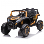 Buggy UTV electric copii 4 x 4 A036 doua locuri galben