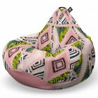 Fotoliu Puf Bean Bag tip Para L Caribbean Grapefruit