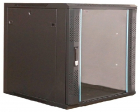 Cabinet metalic Xcab Xcab 9U80S 9004 9U Wall mount 600 x 800 Glass doo