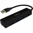 Hub USB UA0295 4x USB 3 2 gen 1 Black