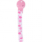 Lant Cu Clips Pentru Suzeta 0 luni Pink