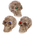 Obiect decorativ Mini Craniu celtic Ochi din pietre 3 culori