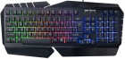 Tastatura Gaming Serioux Andor Black Iluminare Rainbow