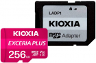 Card memorie KIOXIA Micro SDXC Exceria Plus 256GB UHS I U3 Clasa 10 Ad