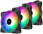 Ventilator radiator Deepcool CF120 Plus 120mm RGB LED three fan pack