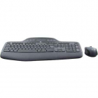 Kit Tastatura Mouse Wireless Desktop MK710 Black