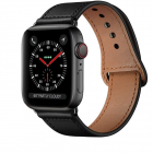 Accesoriu smartwatch Leatherfit compatibila cu Apple Watch 4 5 6 7 8 S