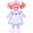 Papusa BigJigs Toys Nurse Nancy 28 cm