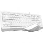 Kit tastatura si mouse USB Standard Alb