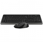 Kit tastatura si mouse Fstyler Desktop Gri