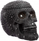 Obiect decorativ Craniu Argintiu