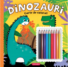 Dinozauri Carte de colorat