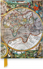 Jurnal Pieter Van Den Keere Antique Map of the World