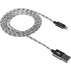 Cablu de date CNE CFI3DG Lightning 1m Gri