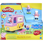 Set Creativ Hasbro cu Plastilina Play Doh Peppa Pig si Masina de Inghe