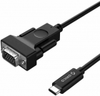 Cablu video Orico XC 205 18 USB C la VGA 1 8 m negru