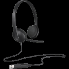 LOGITECH H340 Corded Headset BLACK USB