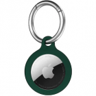 Husa Silicone Key Clip AirTag Ballet Leaf Verde